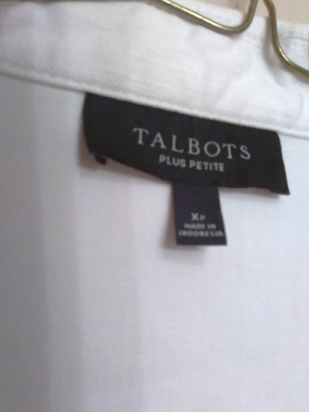 Talbots Plus Petite White Jean Jacket - Picture 2 of 13